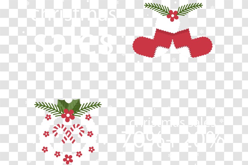 Christmas Computer File - Textile - Flat Discount Banner Transparent PNG