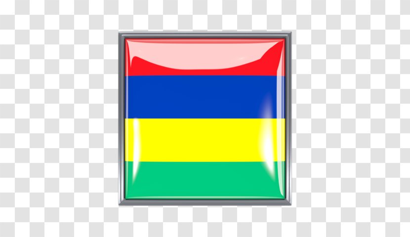 Line Angle Flag Font - Blue Transparent PNG