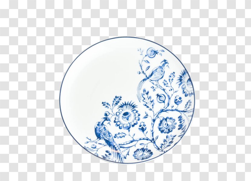 Plate Blue And White Pottery Platter Tableware - Organism - Special Dinner Transparent PNG
