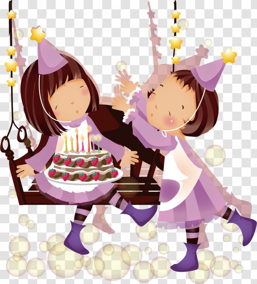 Sibling-in-law Happy Birthday To You Wish Sister - Frame - Swing For Children Play Transparent PNG