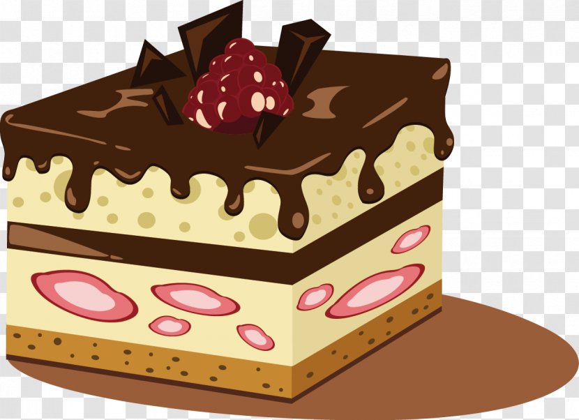Chocolate Cake Cupcake Macaroon Dessert - Pasteles Transparent PNG