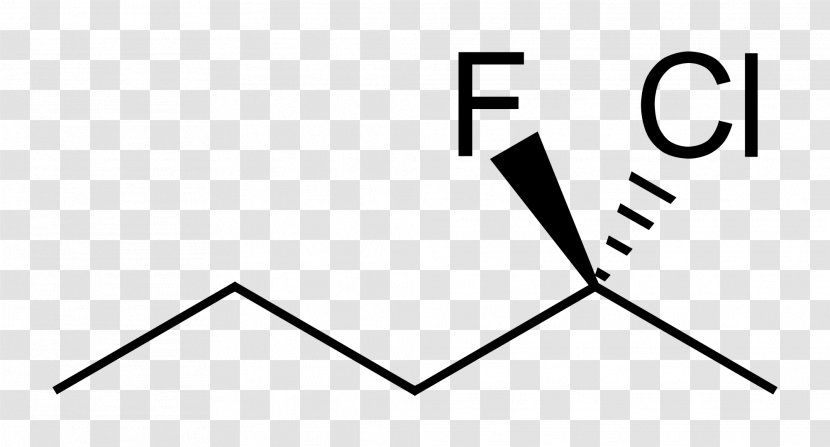 Skeletal Formula Organic Chemistry Stereochemistry Heteroatom - R Transparent PNG