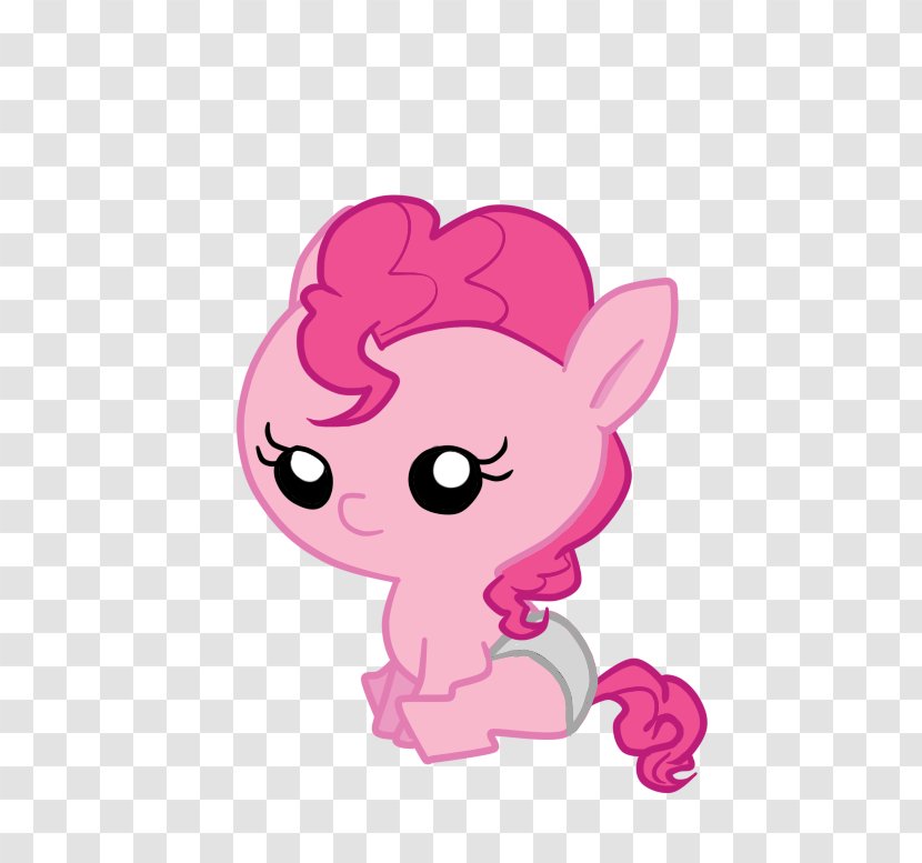 Pinkie Pie Rarity Twilight Sparkle Rainbow Dash Pony - Silhouette Transparent PNG