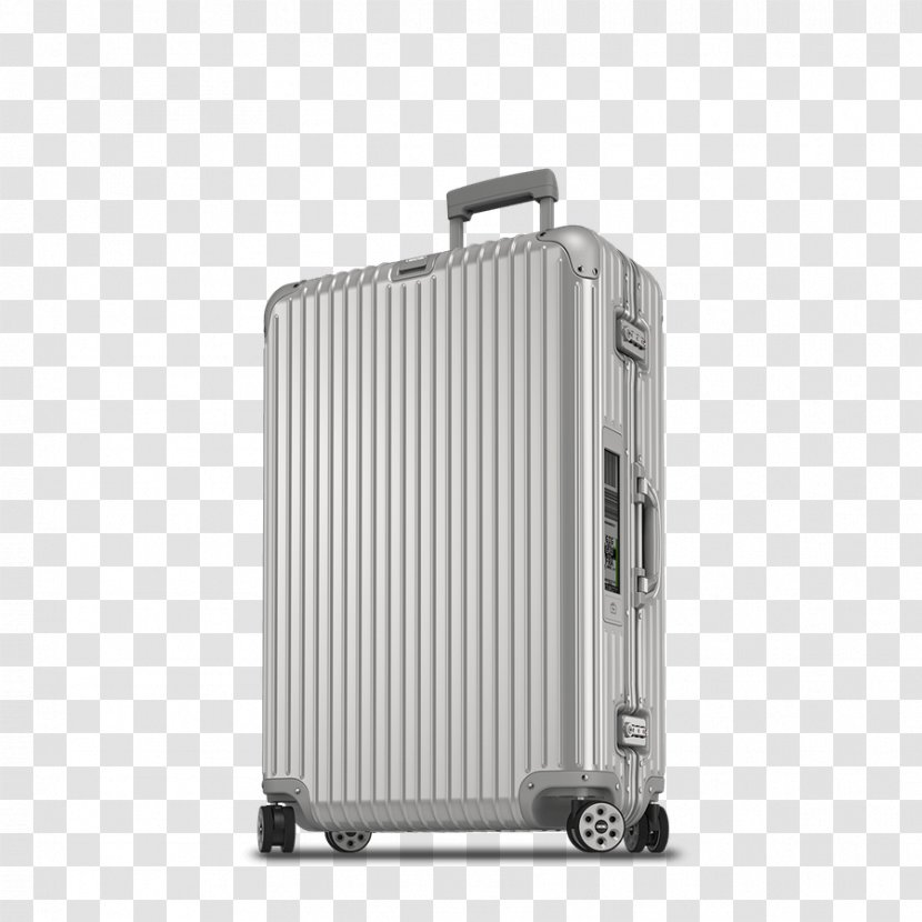 Rimowa Topas 32.1” Multiwheel Electronic Tag Suitcase Cabin - Salsa Air 295 Transparent PNG