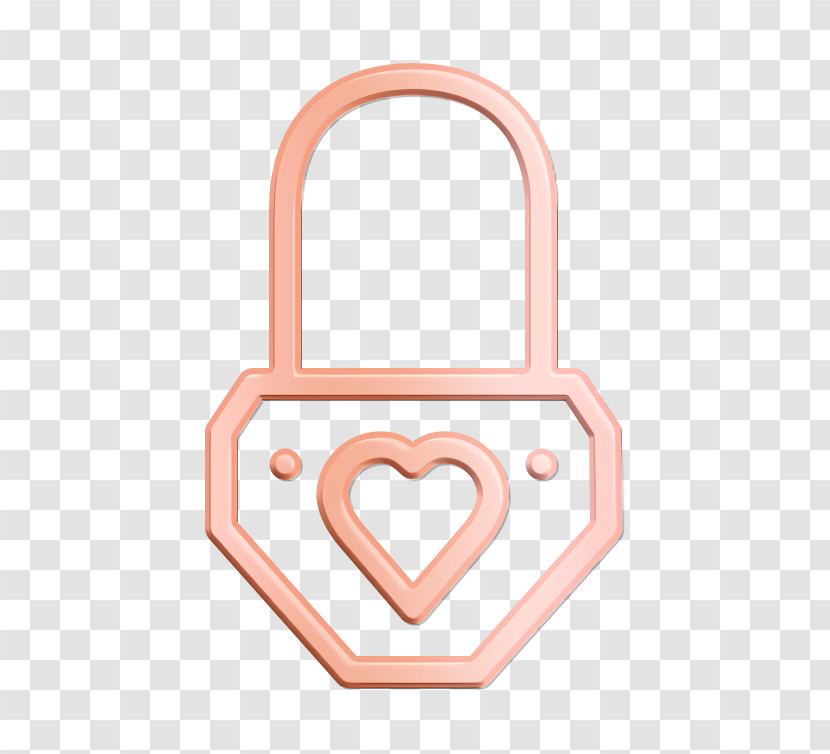 Lock Icon Love Icon Padlock Icon Transparent PNG