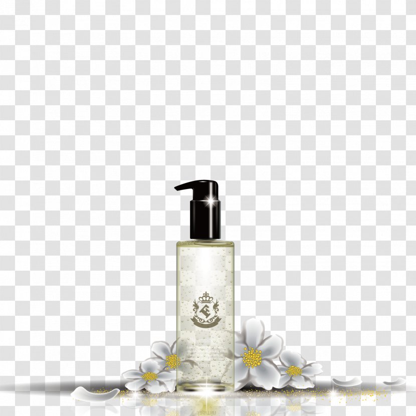 Perfume Liquid Health Beauty - Vector Flowers Essence Transparent PNG