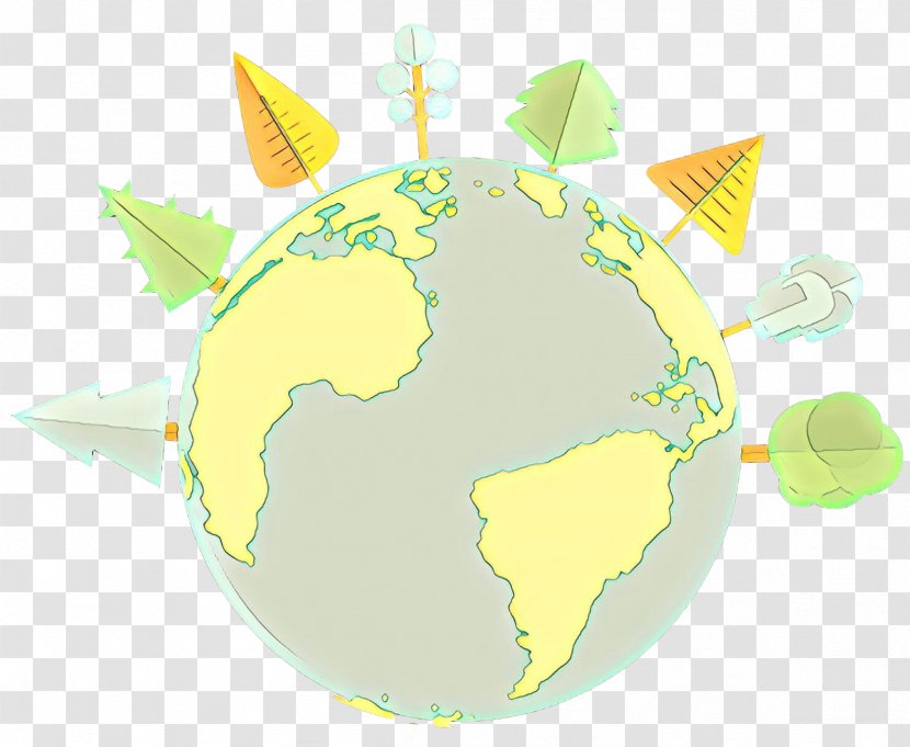 Earth Background - Meter - Globe Map Transparent PNG