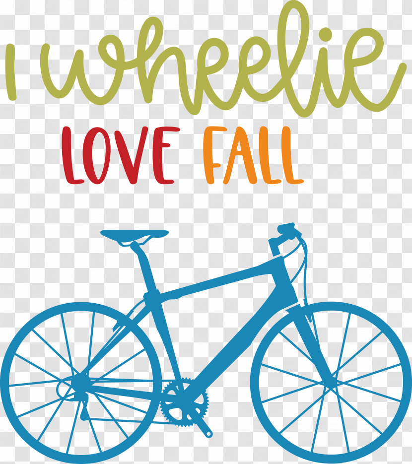 Love Fall Love Autumn I Wheelie Love Fall Transparent PNG