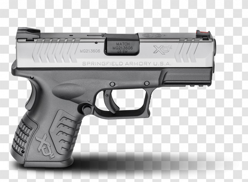 Springfield Armory XDM HS2000 .45 ACP .40 S&W - Semiautomatic Pistol Transparent PNG