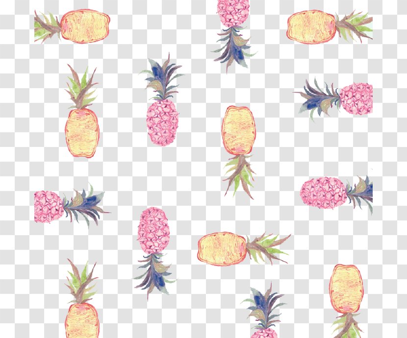 Pineapple Fruit Auglis Euclidean Vector - Flowering Plant - Cartoon Background Transparent PNG