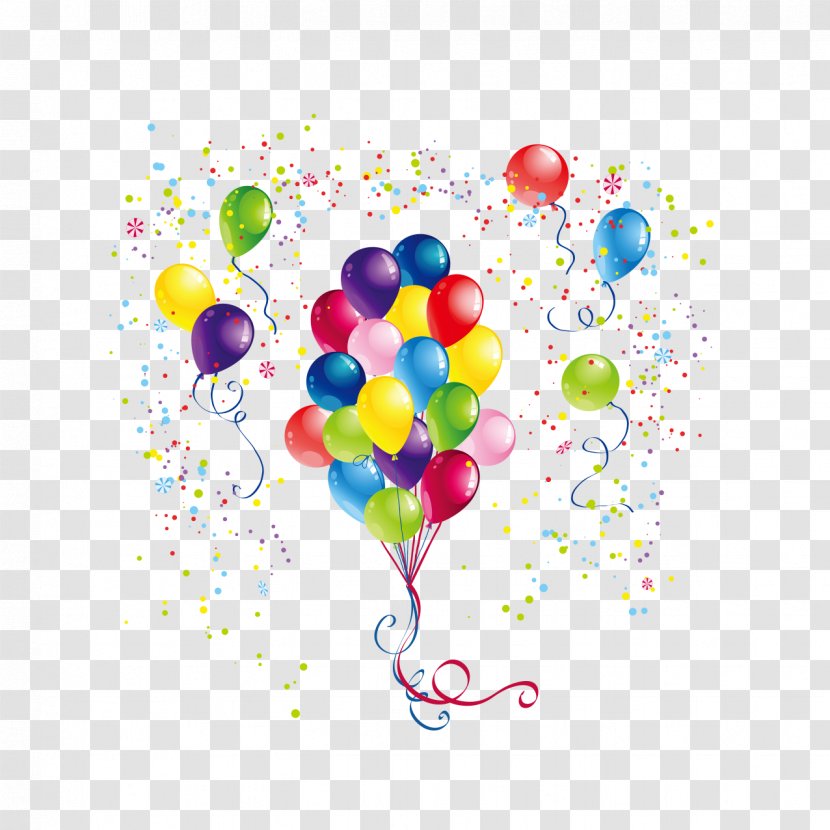 Balloon Photography Clip Art - Heart - Colored Balloons Transparent PNG