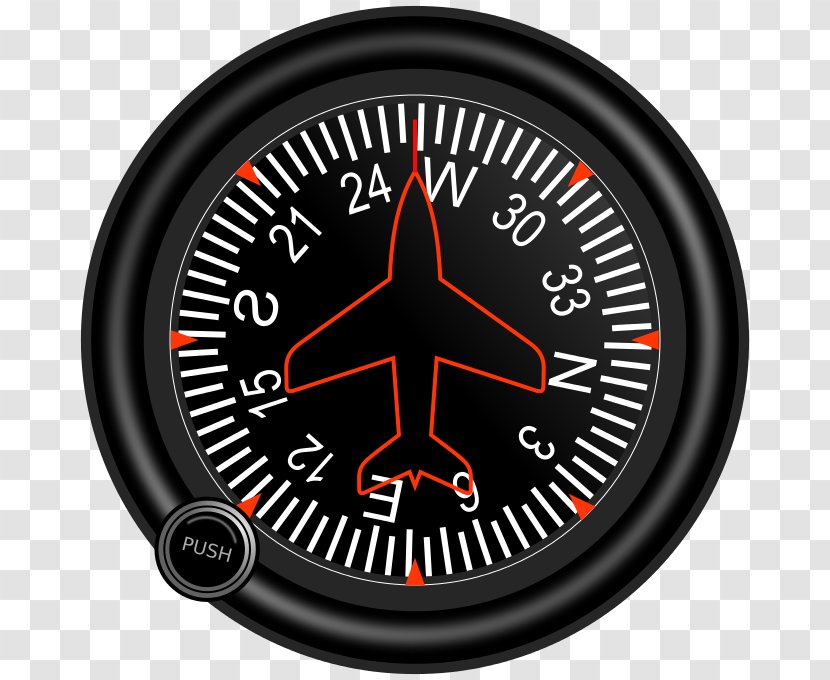 Montreal Canadiens National Hockey League Aircraft Heading Indicator Airplane - Speedometer Transparent PNG