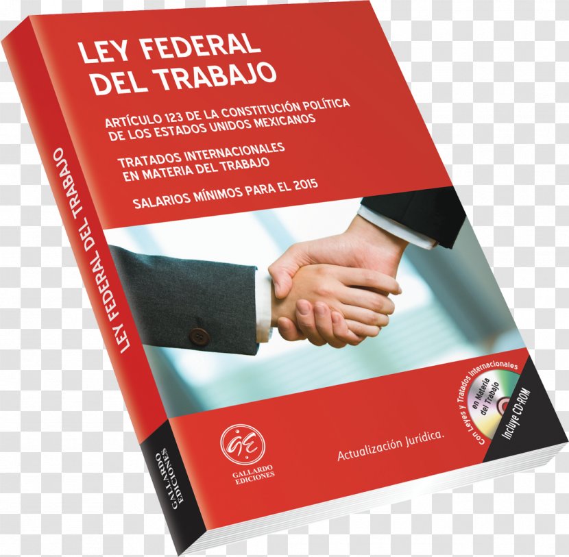 Mexico Ley Federal Del Trabajo Statute Labour Law - Books Transparent PNG