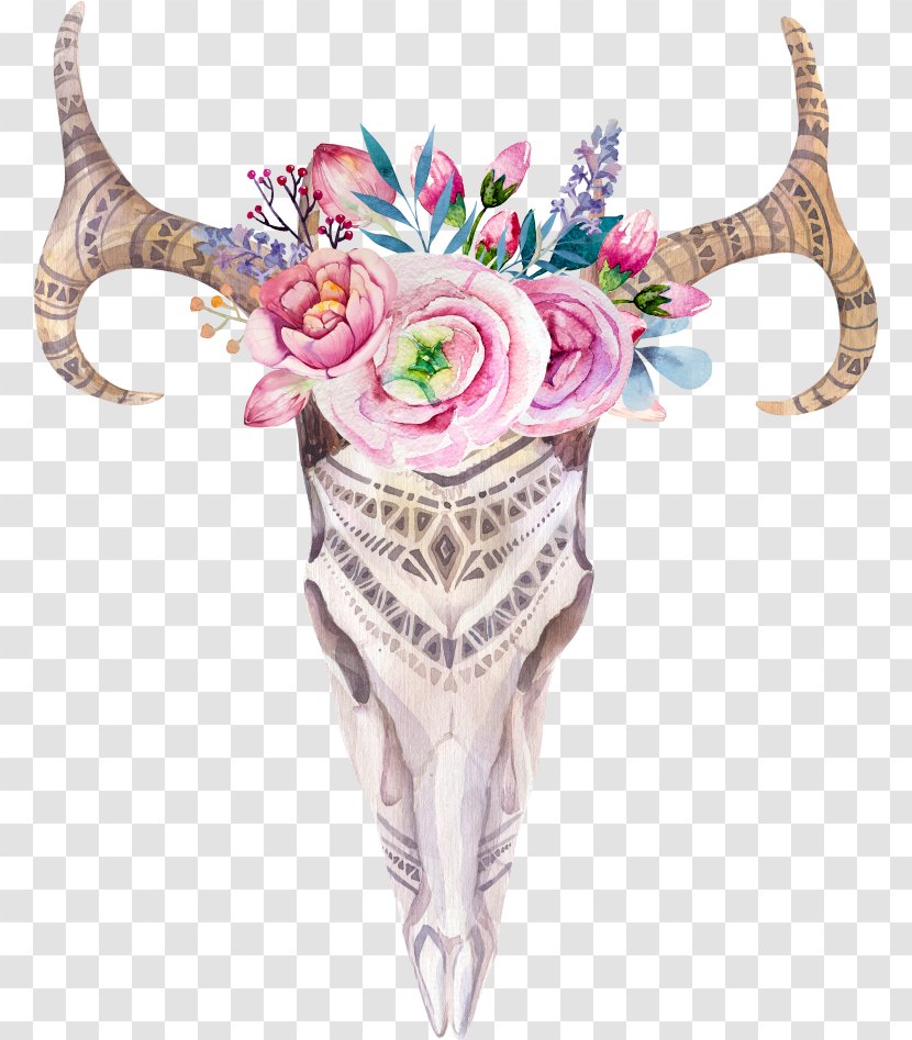 Cattle Stock Photography IPhone 6 Drawing Skull - Iphone Transparent PNG