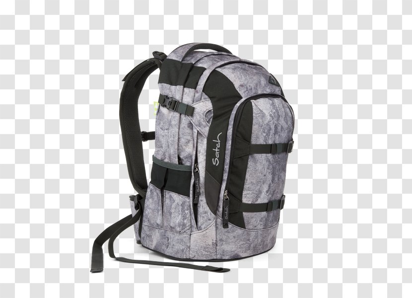 Backpack Satch Pack Satchel Match Tasche - Black - Rock Block Transparent PNG