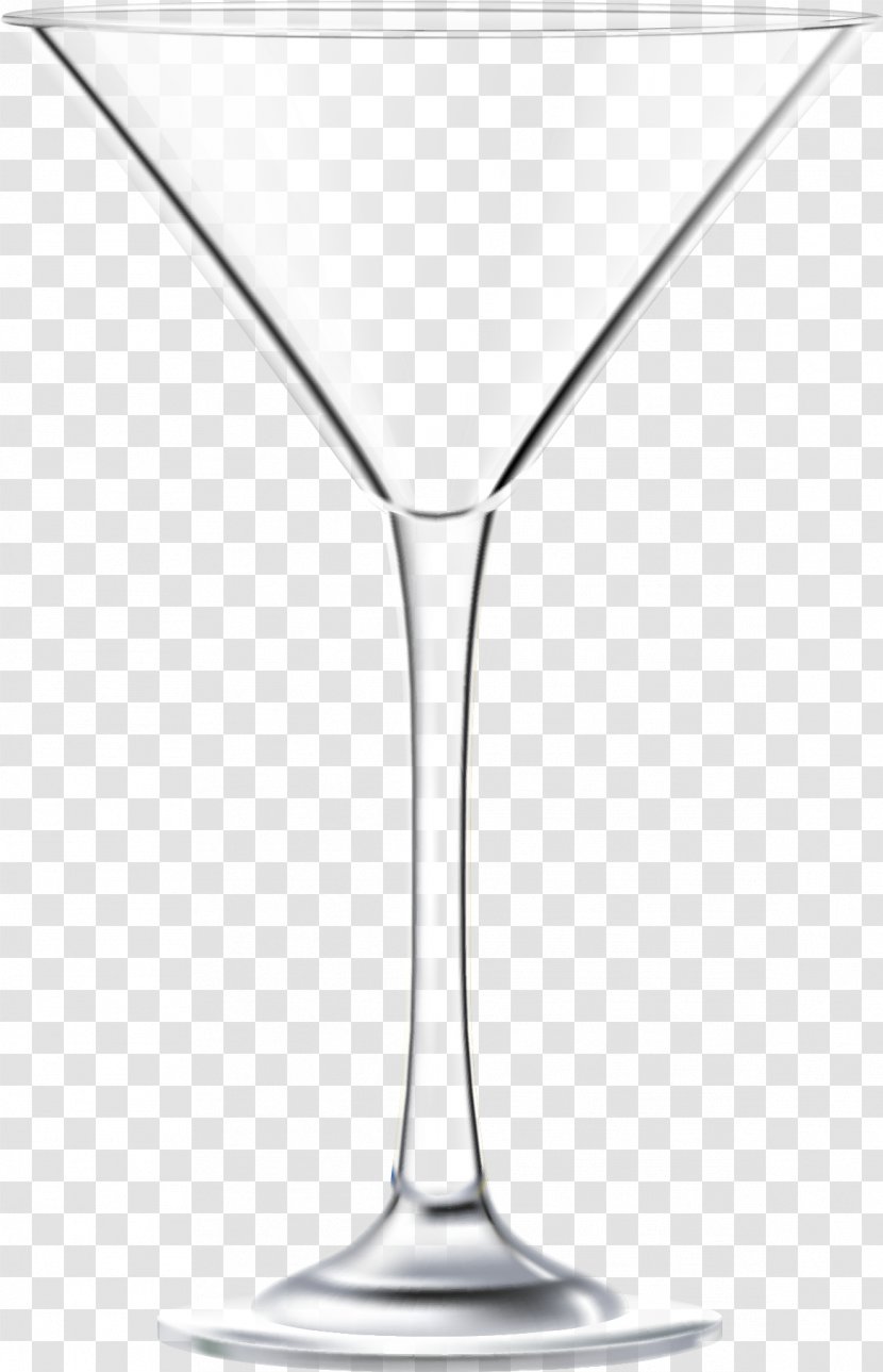 Martini Wine Glass Vodka Champagne - Stemware - Wedding Table Banquet Transparent PNG