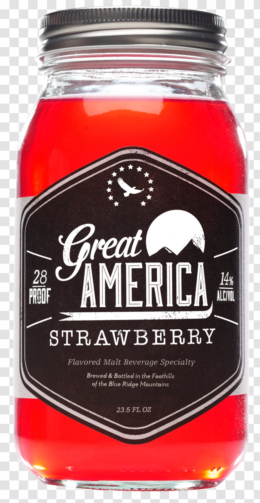 Liquor Flavor Jam Product Fluid Ounce - Food Preservation - Strawberry Transparent PNG