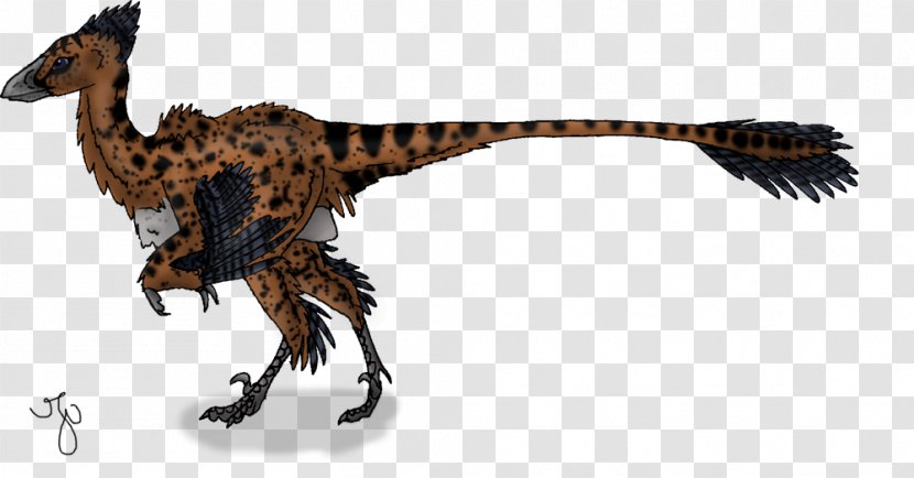 Velociraptor Bambiraptor Dinosaur Dromaeosaurus Drawing - Art - Digital Markings Transparent PNG