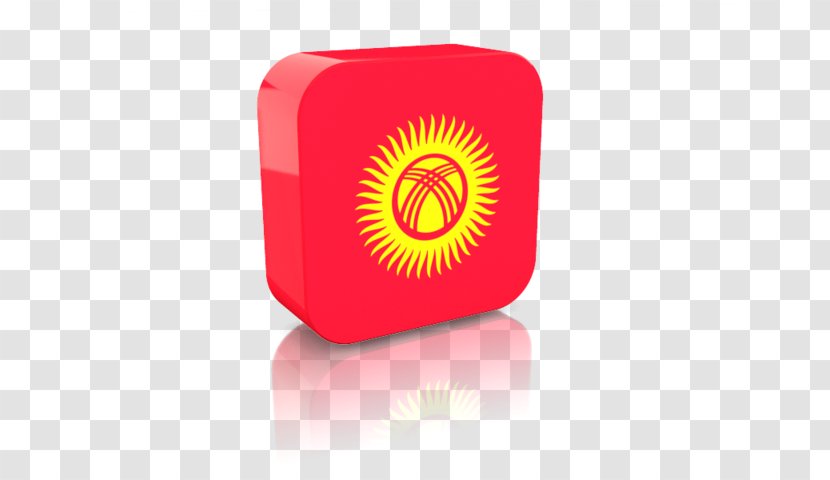 Flag Of Kyrgyzstan Brand - Yellow Transparent PNG