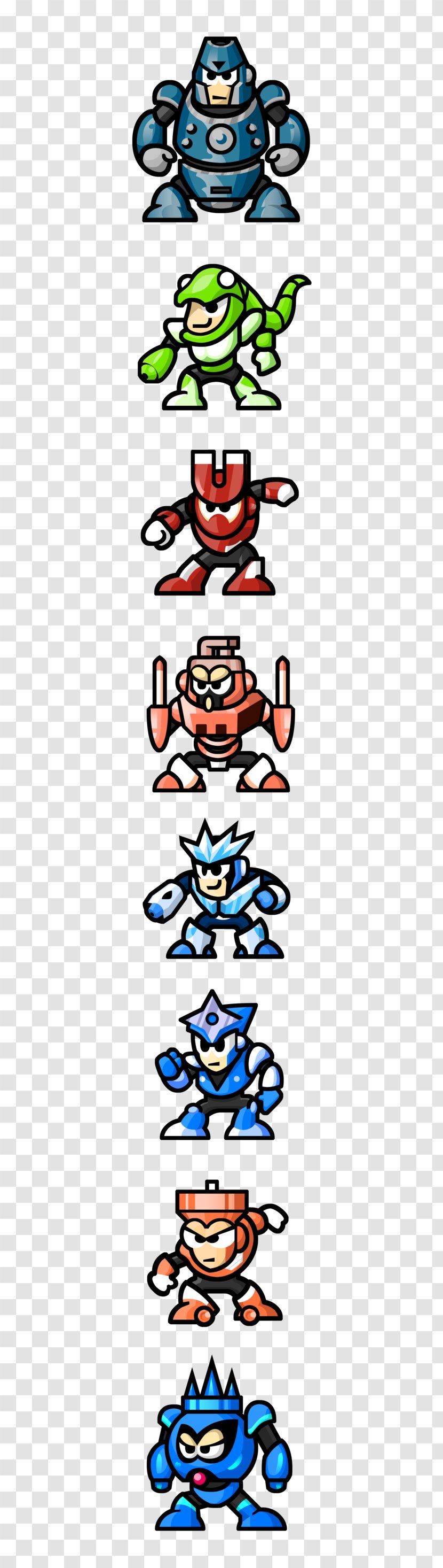 Mega Man 3 Man: The Power Battle ZX X - 6 - Rockman Transparent PNG