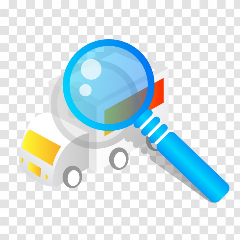 Magnifying Glass Ambulance Vehicle U0645u0643u0628u0631 - Magnifier And Transparent PNG