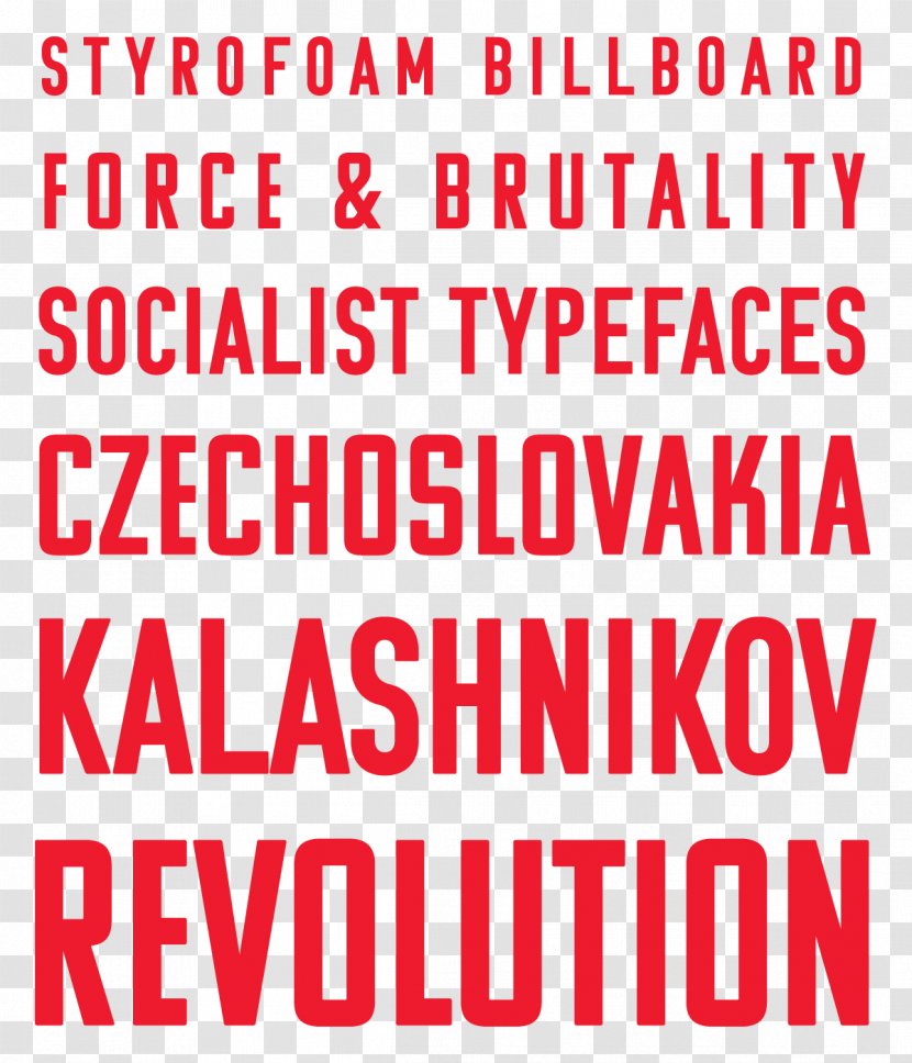 Typeface Typography Socialism Lettering Font - Force - Bumblebee Transparent PNG