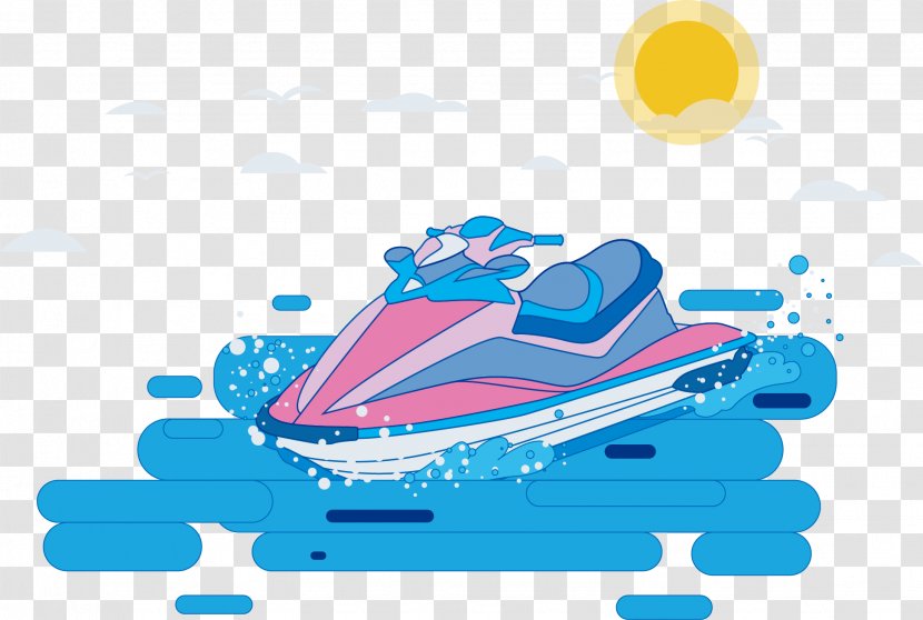 Clip Art - Yacht - Vector Transparent PNG