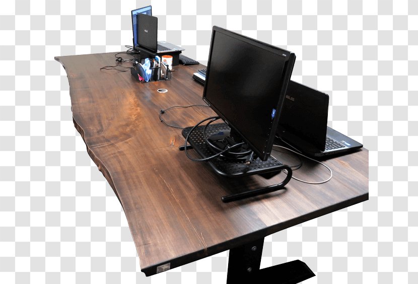 Desk Computer Monitor Accessory /m/083vt Product Office - Live Edge Transparent PNG