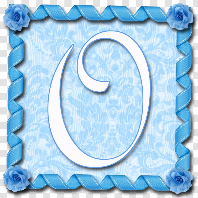 Picture Frames Blue Font - Ribbon Transparent PNG