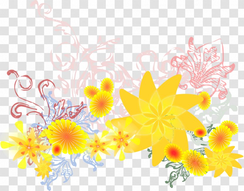 Flower Yellow Clip Art - Sunflower - Flowers Transparent PNG