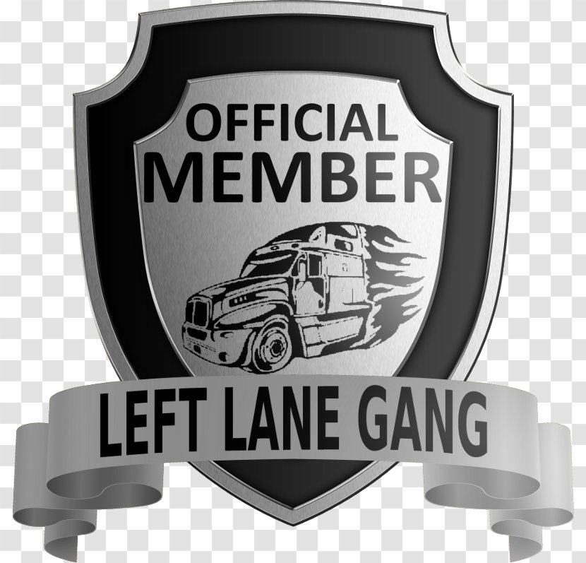 Gang Logo Label Brand - Black And White - Scs Software Transparent PNG