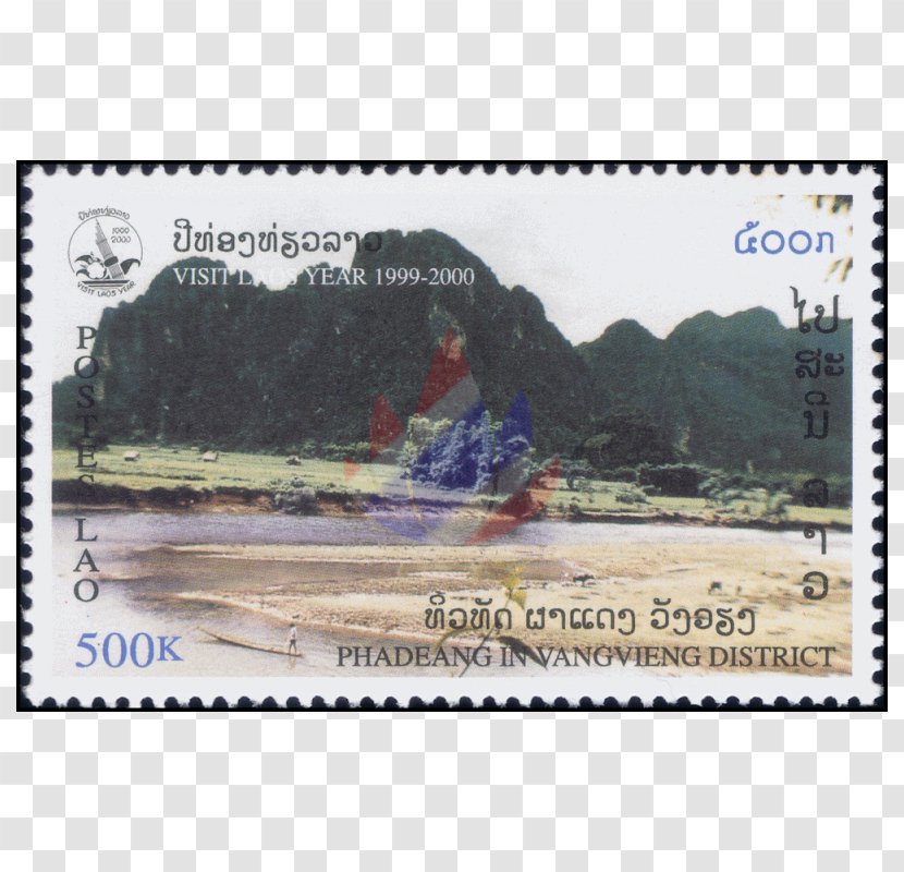 Paper Postage Stamps Mail - That Luang Lao Transparent PNG