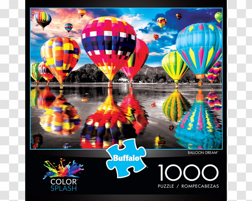 Jigsaw Puzzles Hot Air Balloon Ravensburger Toy - Puzzle Video Game Transparent PNG