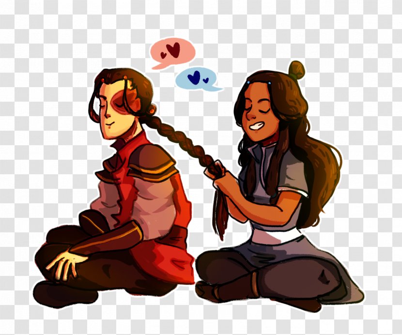 Zuko Azula Katara Image Illustration - Art - Sitting Transparent PNG