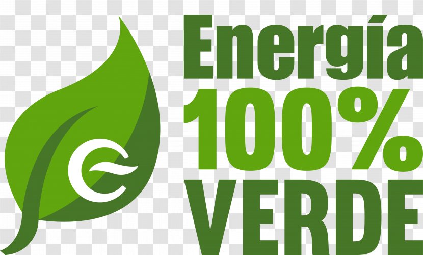 100% Renewable Energy Logo Electricity Transparent PNG