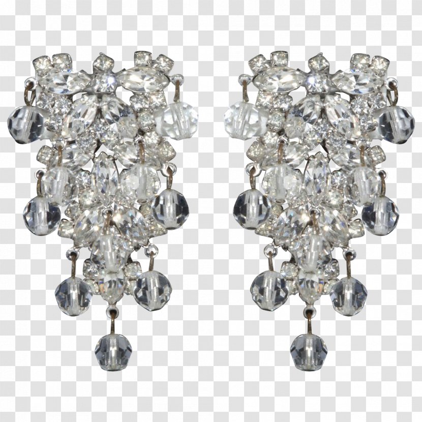 Earring Jewellery Gemstone Silver Clothing Accessories - Fashion Accessory - Sequins Shine Transparent PNG