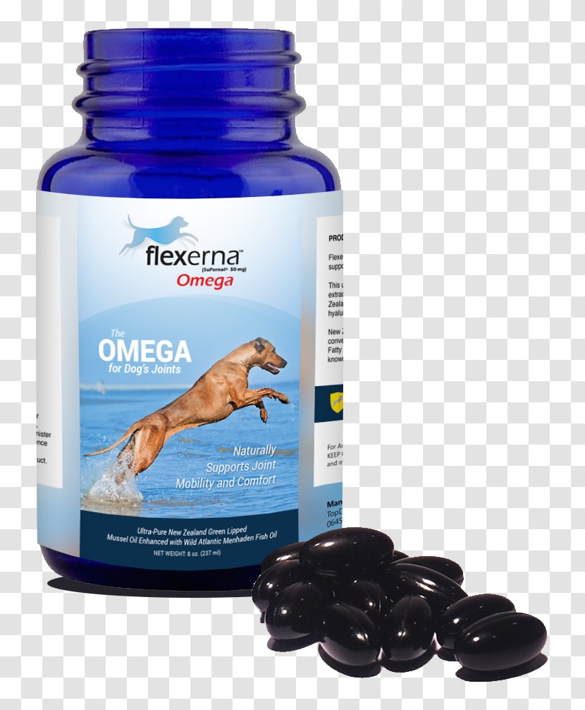 Dietary Supplement Dog Omega-3 Fatty Acids Health Perna Canaliculus - Antiinflammatory Transparent PNG