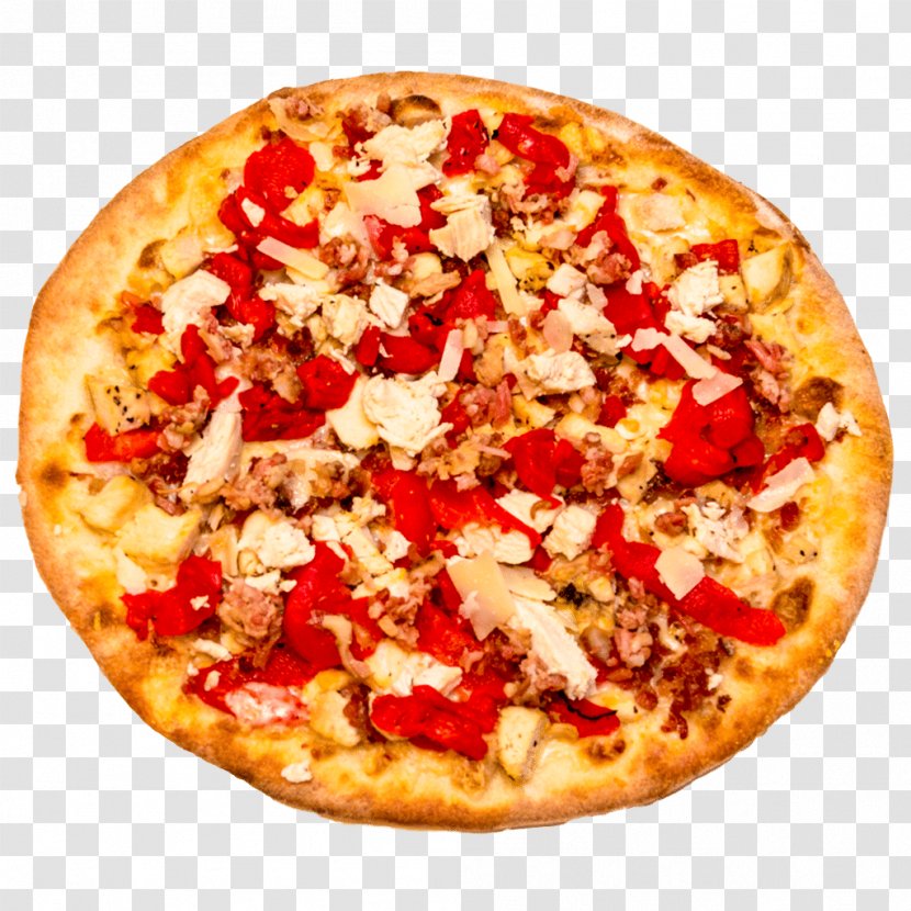 California-style Pizza Sicilian American Cuisine Turkish - Dish Transparent PNG