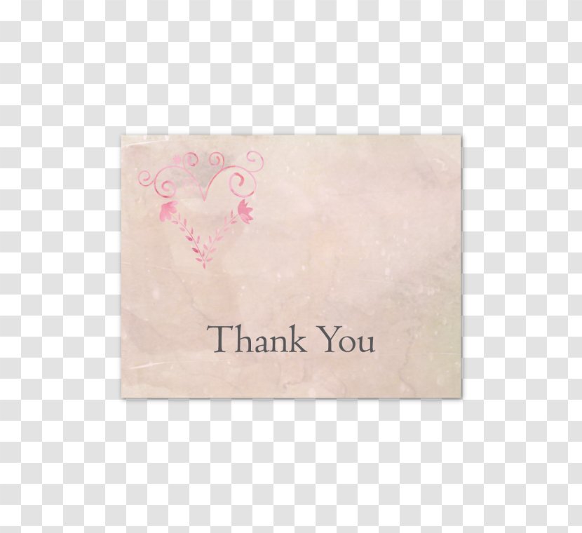 Place Mats Pink M - Textile - Thank You Card Transparent PNG