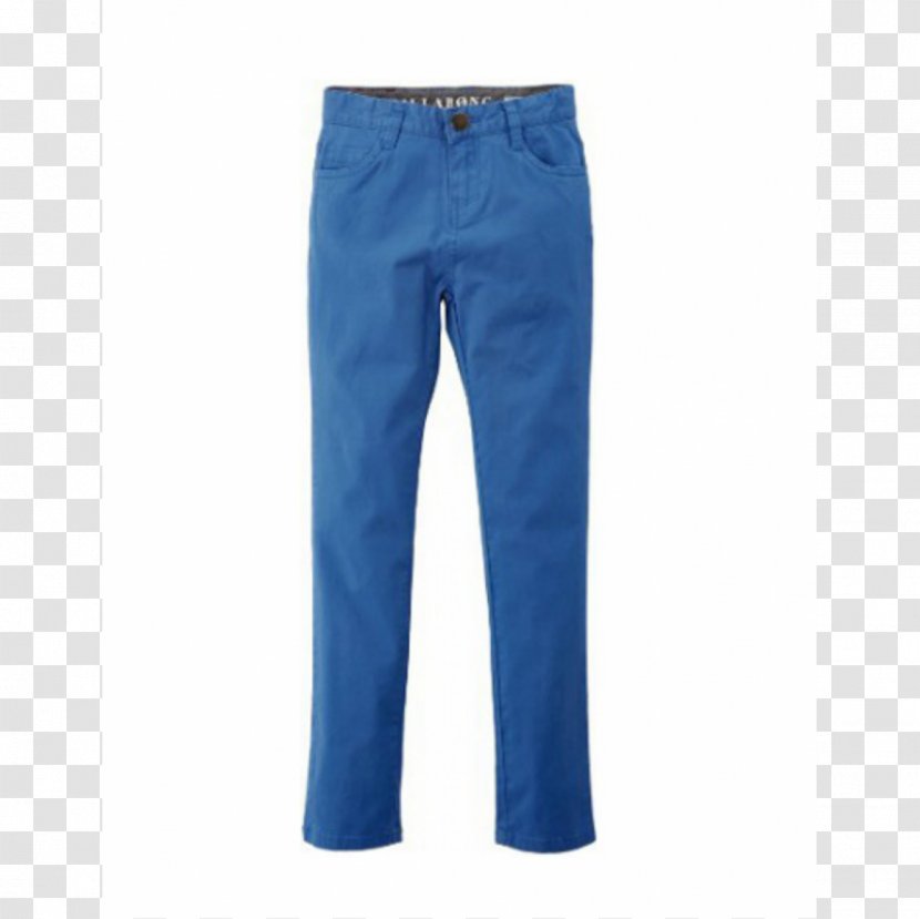 Jeans Slim-fit Pants Pocket Clothing - Electric Blue Transparent PNG