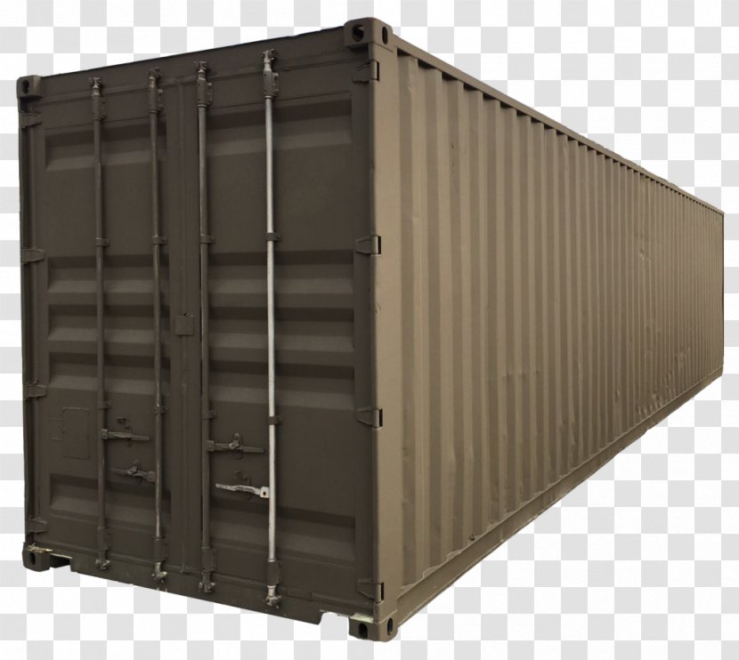 Shipping Container Steel Shed Cargo - Brown Paint Transparent PNG