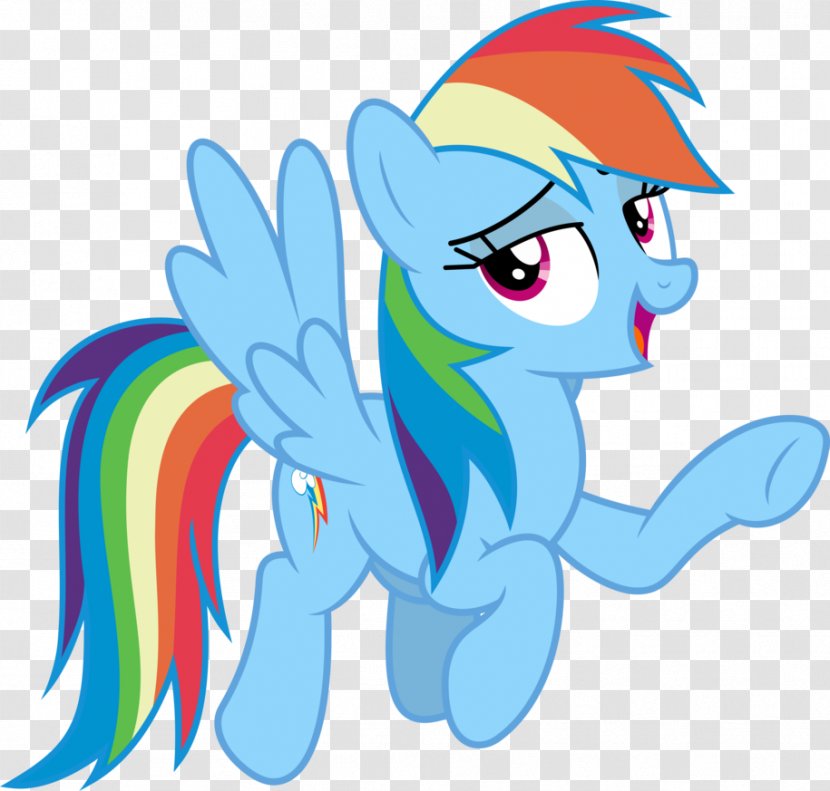 Rainbow Dash My Little Pony - Silhouette Transparent PNG