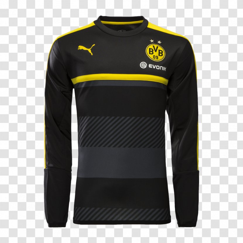 Tracksuit Borussia Dortmund T-shirt La Liga Bundesliga - Black Transparent PNG