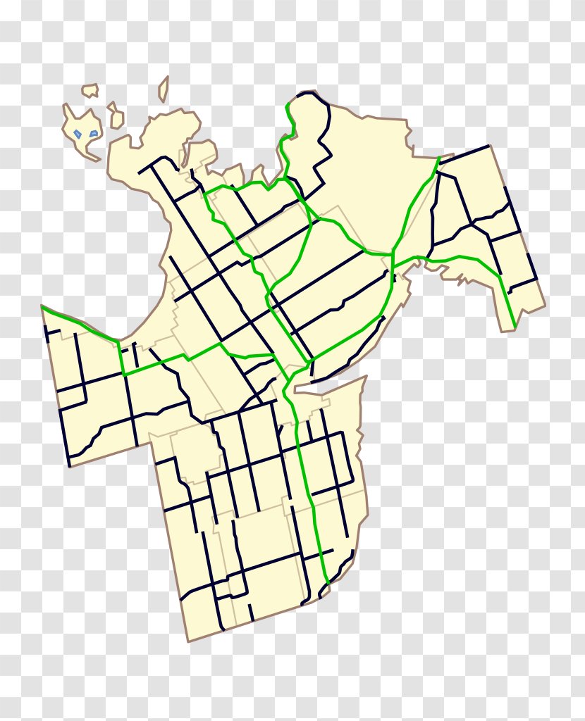Simcoe County Dufferin Southern Ontario Road US Highway - Map Transparent PNG