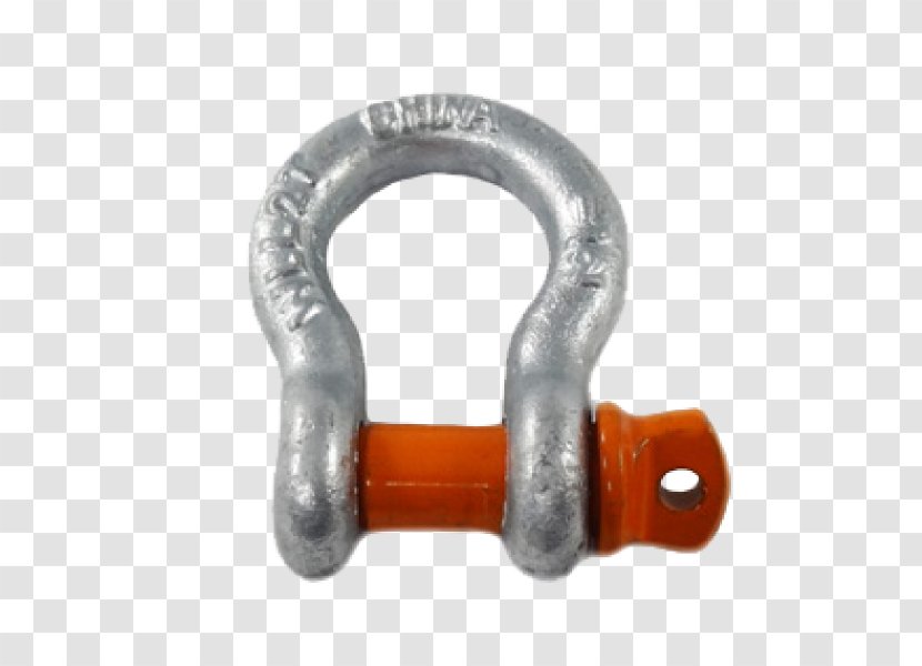 Shackle Anchor Screw Rope Galvanization - Stainless Steel Transparent PNG
