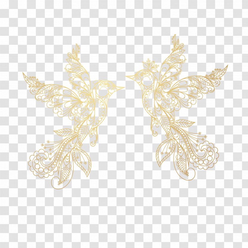 Bird Download Icon - Wing - Wedding Elements Transparent PNG