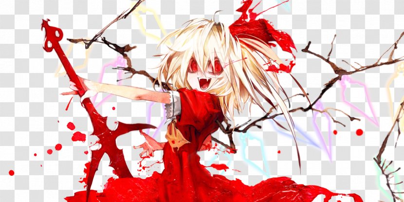 The Embodiment Of Scarlet Devil Sakuya Izayoi Team Shanghai Alice Margatroid Cirno - Watercolor - Frame Transparent PNG