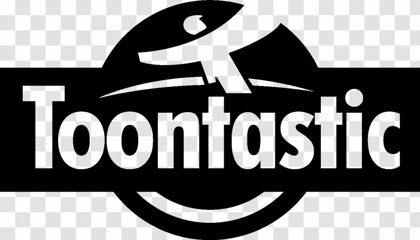 Toontastic 3D Logo Brand Font - Black And White - Design Transparent PNG