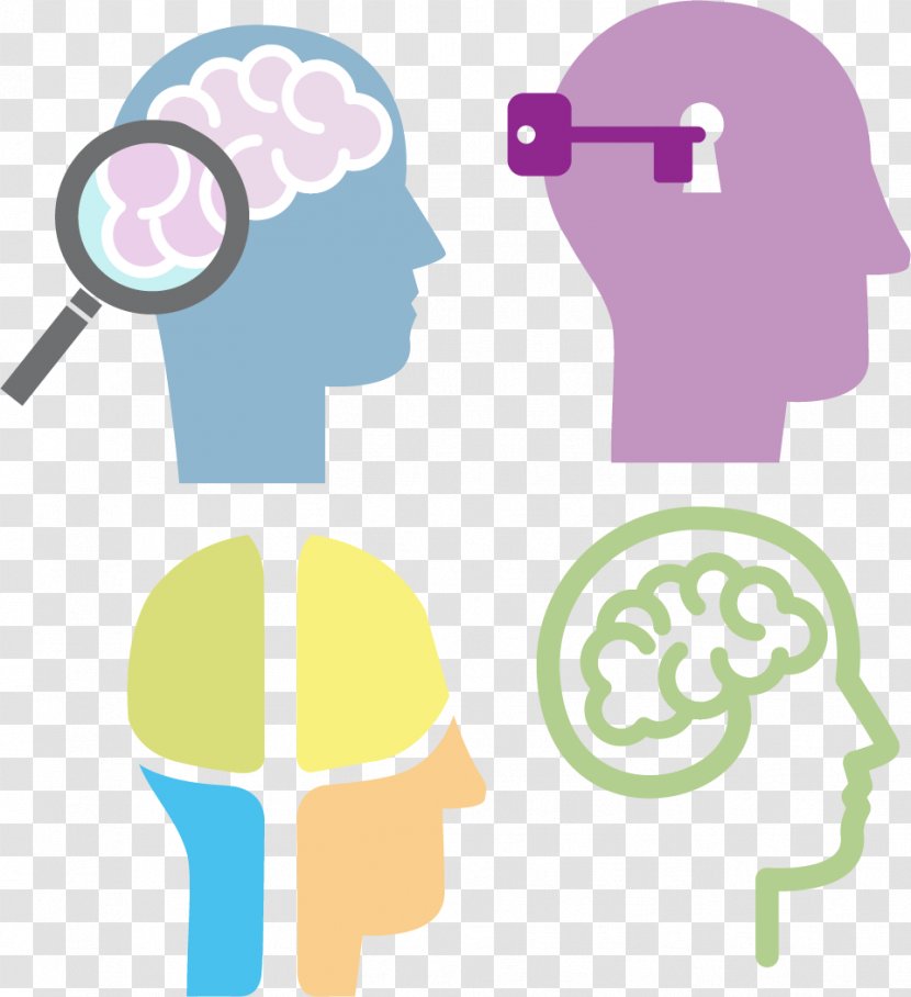 Euclidean Vector Psychology Human Brain Illustration - Tree - Research On Thinking Logo Transparent PNG
