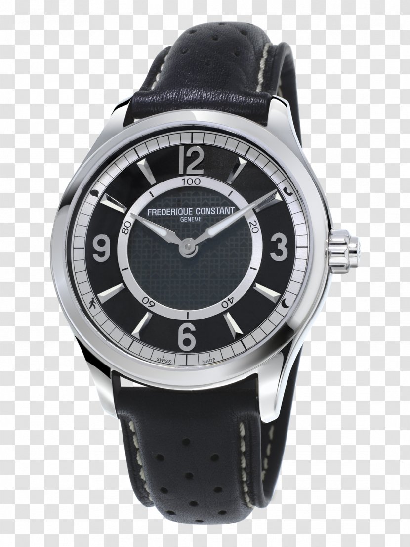 Frédérique Constant Frederique Men's Classics Auto Moonphase Horological Smartwatch FC-285S5B6 - Watch Strap Transparent PNG
